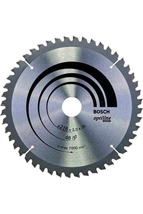 BOSCH OPTİMAL WOOD DAİRE TESTERE 216*30*48