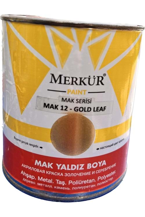 MERKÜR GOLD MAK-12 VARAK GOLD 750 GR