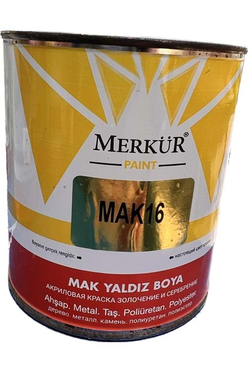 MERKÜR GOLD MAK-16 SILVER MIRROR 750 GR