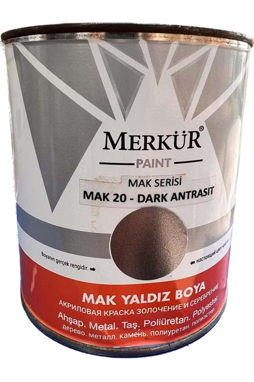 MERKÜR GOLD MAK-20 DARK ANTRASIT 750 GR